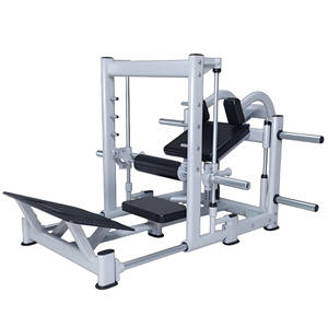 Appareil de musculation fonctionnel pour la salle de sport, machine à squat et <span class=keywords><strong>pont</strong></span> <span class=keywords><strong>fessier</strong></span>, acier, sécurité, usage commercial, charge de plaques, poussée de hanche 3D - Product Image 1