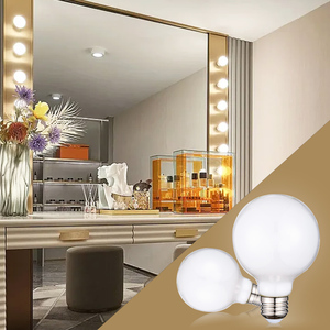 Đối với ul ETL được liệt kê 40W G25 Ra80 3.8W 120V <span class=keywords><strong>Filament</strong></span> Trắng/rõ ràng loại cơ sở E26 dẫn bóng đèn sợi đốt ánh sáng - Product Image 6