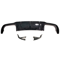 Diffuseur arrière AMG noir brillant authentique, aspect C63, pour Mercedes Benz Classe C W204 LCI 2011-2014 berline Sport AMG Line