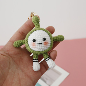 Handgehäkelte Eggy Party Plüschfigur, Offizieller Eggy Stil Amigurumi, Niedliches Rundes Charakter-Spielzeug, Beliebtes Spiel-Merchandise Geschenk Anime - Product Image 4