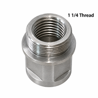 Adaptateur de raccordement arrière pour foret à noyau fileté 1-1/4 pouces pour outils de perçage diamantés du béton