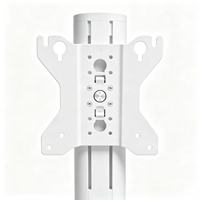 Intelligenter Höhenverstellbarer Monitorständer, Elektrischer Ergonomischer Desktop-Monitorständer mit Kabelmanagement für das Büro