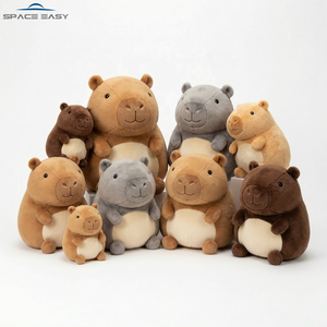 Meilleur jouet en peluche Capybara mignon et kawaii, animal en peluche super doux, poupée Capybara marron dodue pour cadeaux d'enfants, usine OEM ODM B2B de premier plan - Product Image 5
