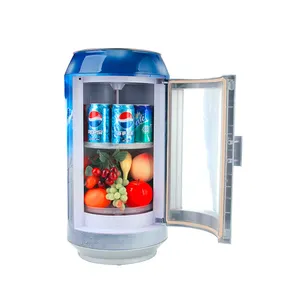 새로운 사용자 정의 호텔 음료 디스플레이 스킨 케어 휴대용 뷰티 냉장고 스킨 케어 룸 침실 미니 냉장고 소형 냉장고