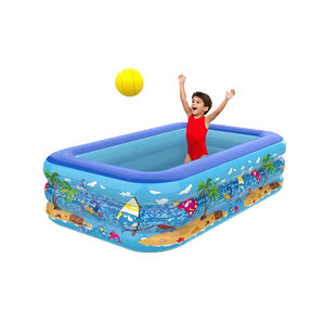 <span class=keywords><strong>Piscine</strong></span> gonflable rectangulaire de taille familiale de 120 cm, vente en gros d'usine, <span class=keywords><strong>piscine</strong></span> gonflable portable pliable en PVC - Product Image 1