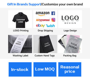 Camiseta de polo de golf para hombre con bloqueo de color de secado rápido de poliéster de punto, ropa informal para niños con solapa, polos de media manga - Product Image 5