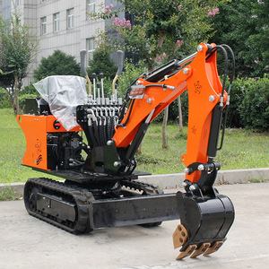 Micro-excavatrice EZ 08 de 2 tonnes, type chenillé, avec rayon de braquage court, pour l'entretien des terrains en herbe - Product Image 3