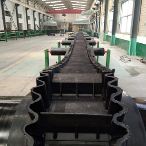 Hoge Stabiliteit Landbouw Duty Gegolfde Zijwandtransportband Rubber Riem Grote Laadcapaciteit Ruimtebesparend Ontwerp - Product Image 2