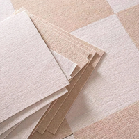 Tapis de sol en polyester, autocollant mural pour carrelage, papier peint auto-adhésif épaissi imperméable, autocollant de plafond, tapis moderne pour bureau et hôtel