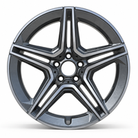 Jantes en alliage d'aluminium pour voitures de tourisme, design étoile, 17, 18, 19, 20, 21, 22 pouces, 5x112, vente chaude pour Mercedes Benz, jantes personnalisées