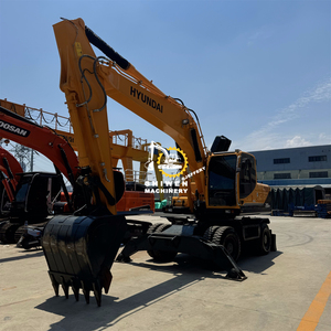 Machines de construction de roues d'excavatrices Hyundai 210w-9 d'occasion Garantie 1 an Les composants de base comprennent l'engrenage de la pompe moteur Stock PLC - Product Image 6