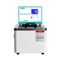 Bain-marie thermostaté de laboratoire 300 degrés, incubateur électrique à huile haute température à chauffage unique 6L-15L CE ISO9001