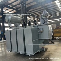 Transformateurs triphasés immergés dans l'huile 2500 KVA 3150 KVA 50Hz Modèle S13 à bobine double enroulée, incluant 10kV/35kV
