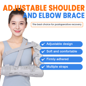 Unisex hafif katlanabilir alüminyum alaşım ortez tıbbi kol <span class=keywords><strong>Brace</strong></span> teleskopik sol/sağ dirsek desteği için ayarlanabilir - Product Image 2