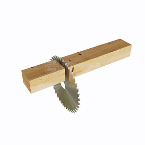 Scie à chaîne haute vitesse pour le traitement du bois de chauffage, machine de découpe transversale à vendre - Product Image 1
