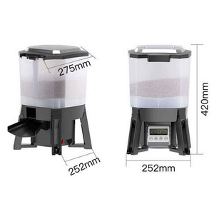 Distributeur automatique de nourriture pour poissons solaire écologique <span class=keywords><strong>moderne</strong></span> Super Pond en plastique avec minuterie, adapté aux aquariums, aux bacs à poissons d'extérieur et aux étangs - Product Image 5