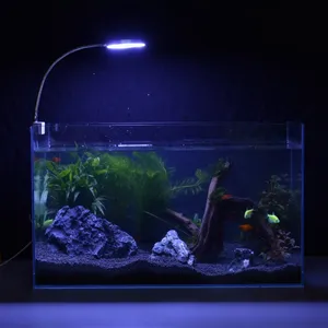 Freshwater Fish Tank Lamp Planted Coral Aquatics Full Spectrum LED Aquarium Light