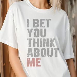 New Arrival White Cotton Custom Wedding <strong>Tshirt</strong> for <strong>Bride</strong> Trending Boho Style Diamond Rhinestone Decoration Breathable Casual - Product Image 3