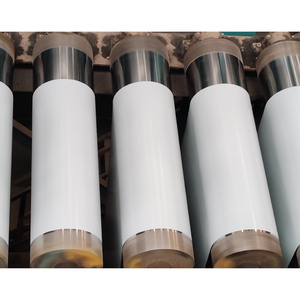 Bobina de Acero Laminado en Frío con Recubrimiento de Color <span class=keywords><strong>PPGI</strong></span> DX52D S300 Z41-Z60, RAL 9016 Gris Brillante Arrugado, Certificado JIS SASO, Recubrimiento de PVC AISI - Product Image 3