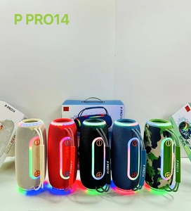 Nuovi Altoparlanti Wireless <span class=keywords><strong>P</strong></span> PRO14 in Tessuto, 20W Bassi Potenti, RGB, Impermeabili, Portatili, con Bluetooth e LED - Product Image 3