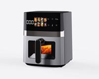 Friteuse à air électrique multifonctionnelle intelligente de luxe transfrontalière, sans huile, sans fumée, haute capacité, 6L