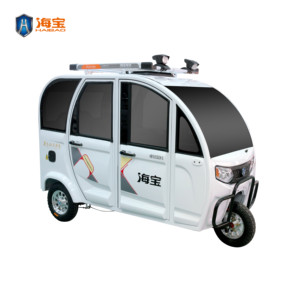 Trike Listrik Kabin Tertutup <span class=keywords><strong>Tuk</strong></span> <span class=keywords><strong>Tuk</strong></span> Mobil Roda Tiga Populer untuk Penumpang Dewasa - Promo! - Product Image 4