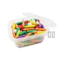 Jouet de cuisine pour enfants, ensemble de 6 formes de légumes, jouet d'apprentissage du comptage pour l'école ; Comptoir éducatif écologique