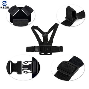Soporte de pecho de plástico Changsheng con correa para la cabeza para cámara de acción, liberación rápida, uso en deportes al aire libre - Product Image 2