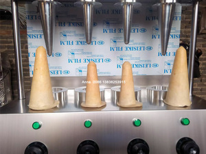 Machine à former des cônes à pizza commerciaux, 240 pièces par heure, pour <span class=keywords><strong>boulangerie</strong></span> - Product Image 3