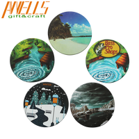 Sous-verres pour porte-gobelets de voiture en PVC souple 3D gaufré de 2,75 pouces, antidérapants, universels pour accessoires de voiture