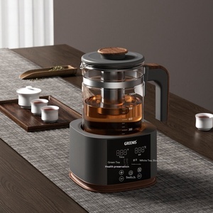 Hochwertiger, vollautomatischer elektrischer Teebereiter aus reinem Titan mit 1,3 l Fassungsvermögen, Gesundheitstopf und Geschenk. - Product Image 1