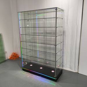 Vitrine de présentation pour articles de fumeurs de 4/6 pieds de haut avec éclairage coloré - Product Image 4