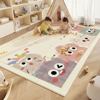 Tapis de jeu et d'éveil pour bébé GHT Novelty, coloré, sur le thème de la musique, carré, dessin animé, pour chambre d'enfant, grande surface, en polyester