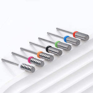 5.0 מ "מ ברמה גבוהה חבית קצת שטוח העליון בטיחות להשתמש בשיער הסרת ג 'ל אקריליק מקדח חותך כרסום חותך את מקדחה קרביד - Product Image 5