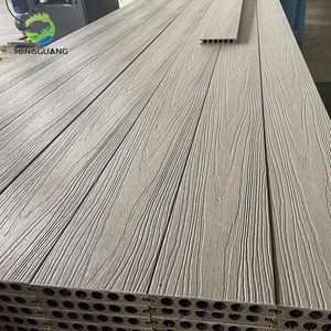 3D in rilievo WPC Decking Board di prima generazione WPC Decking pavimentazione a basso prezzo legno plastica composito Decking piastrelle