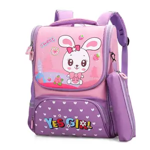 BSCI 공장 OEM 귀여운 소녀 학교 가방 어린이 초등학교 배낭 가방 어린이 책 가방 공주 Schoolbag