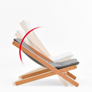 <span class=keywords><strong>Silla</strong></span> de Playa Plegable de Lona y <span class=keywords><strong>Madera</strong></span> Reclinable Ajustable con Dimensiones y Especificaciones Personalizadas al por Mayor - Product Image 2