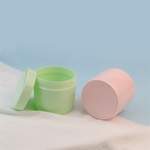 Pot en plastique PP blanc avec couvercle en dôme pour crème cosmétique pour le visage rechargeable 20g 50g 100g 8 oz 250g - Product Image 6