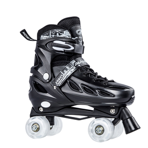 Chaussures à roulettes pour enfants <span class=keywords><strong>moins</strong></span> chères Vente directe d'usine Patins à roues alignées à double rangée - Product Image 2