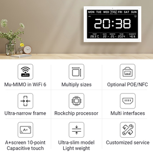 15.6 inch 21inch 24 inch 32inch kỹ thuật số lịch thông minh Màn hình cảm ứng tương tác hiển thị Wall Mount Android 13 máy tính bảng cho gia đình - Product Image 3