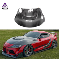 Capot de moteur avant en fibre de carbone de style VRS pour Toyota GR Supra A90 A91 MK5 MKV Capot de remplacement