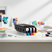 Ocbestjet T08C T08C1-T08C4 Nachfüllbare Kompatible Tintenpatronen ohne Chips für EPSON AM-C4000/C5000/C6000 Drucker