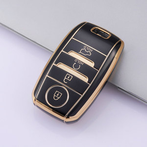 Coque de protection pour clé de voiture 4 boutons en TPU pour <span class=keywords><strong>Kia</strong></span> Rio Rio5 <span class=keywords><strong>Sportage</strong></span> R K3 KX3 K4 K5 Ceed Sorento Cerato Optima Protector - Product Image 5