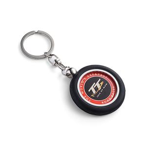 Promotional <b>Key</b> <b>Chain</b> Custom Logo Epoxy Tire Car Wheel Shape 3D Soft PVC Keychain - Product Image 3