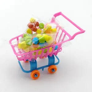 Happyday Verzending Winkelwagen Mini Speelgoed Met Snoep Fruit Smaak