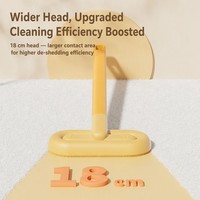 Outil de suppression des poils d'animaux NOVIPET, brosse grattoir et rouleau anti-poils pour chats et chiens, efficace sur les canapés, les lits et les tapis, éliminateur de poils d'animaux