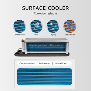 Hot bán FP-136 cuộn dây Quạt đơn vị cho khách sạn hoạt động im lặng Trần núi Duct Chức năng DC động cơ mới được sử dụng HVAC hệ thống nước - Product Image 3