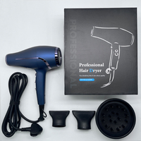Moteur haute puissance 2000W AC volumiser céramique Portable diffuseur à faible bruit Portable Salon de voyage sèche-cheveux