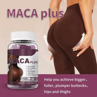 Gummies OEM Maca Plus 1500mg – Amplificateur de Volume des Fesses avec Racine de Maca Noire et Soutien Multivitaminé pour des Fesses Volumineuses – Marque Privée
