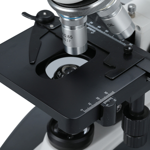 연구를위한 하이 퀄리티 인기있는 4x-100x 삼안 실험실 생물학 현미경 - Product Image 6